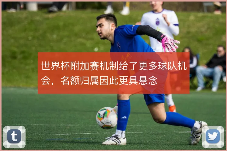 世界杯附加赛机制给了更多球队机会，名额归属因此更具悬念